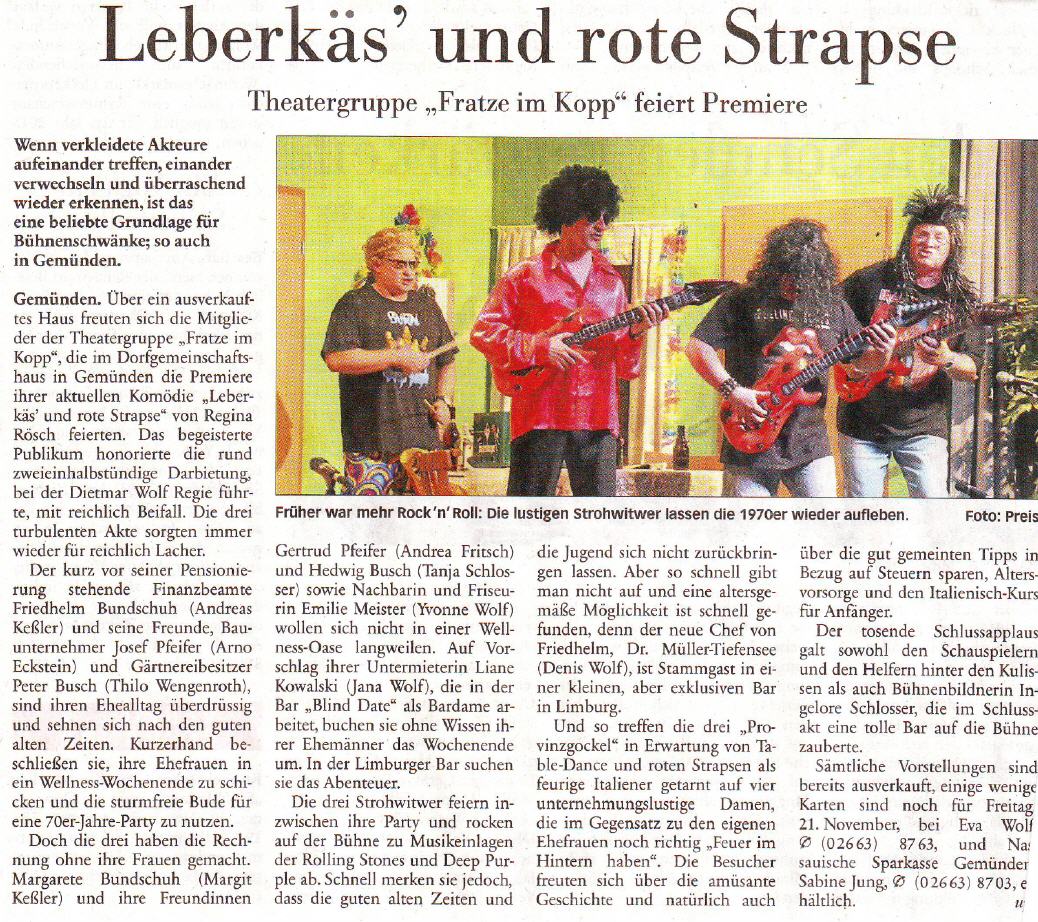Nassauische Neue Presse - 18.11.2014