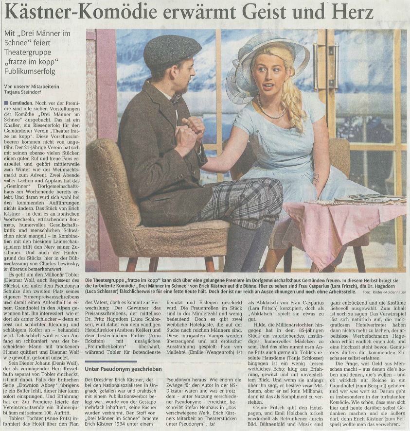 Westerwälder Zeitung - 12.11.2019