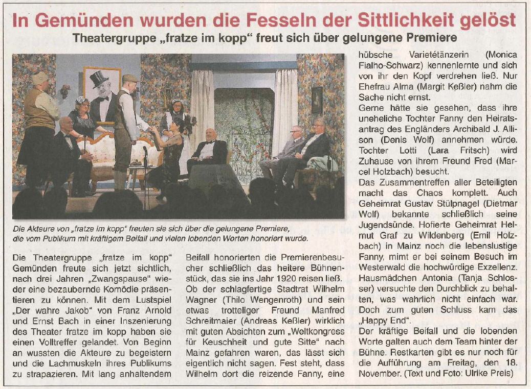 Wäller Wochenspiegel - 10.11.2022