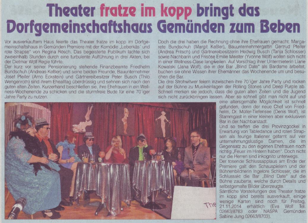 Wäller-Wochenspiegel - 14.11.2014